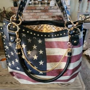 Beautiful flag purse